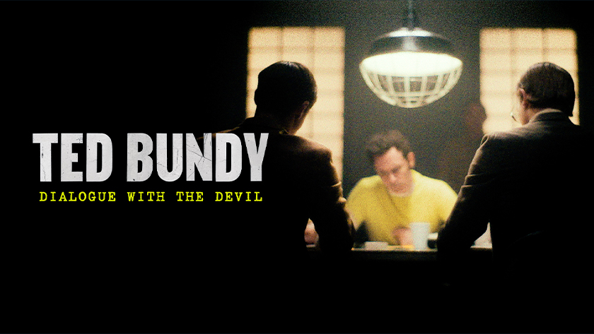 Promotional artwork for Ted Bundy: Dialogue with the Devil