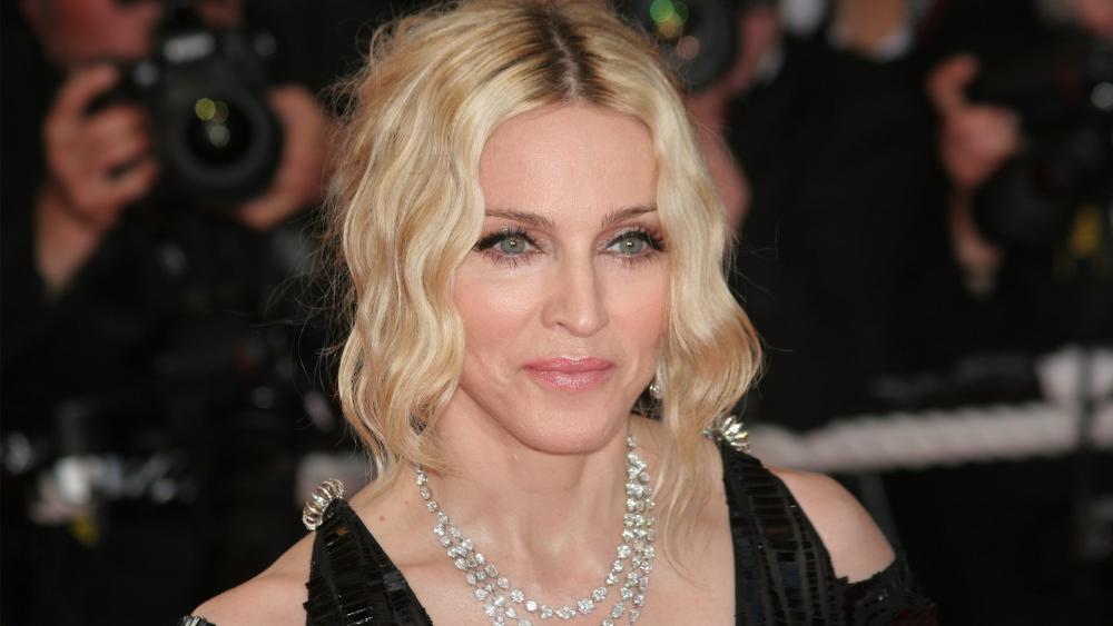 Madonna on the red carpet