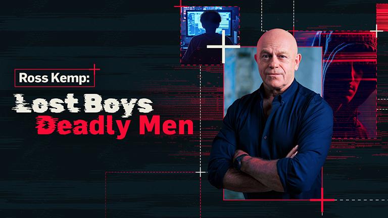 Promotional artwork for Ross Kemp: Lost Boys, Deadly Men