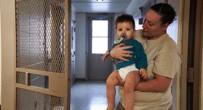 Women attempting to raise their babies in prison