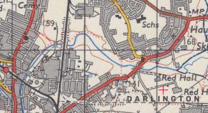 Darlington map