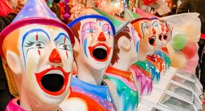There’s good reason that a lot of people find clowns frightening. 