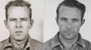 John Anglin (left) Clarence Anglin (right)