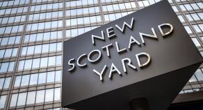 New Scotland Yard sign