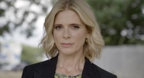 A headshot photograph of Murdertown 4 host, Emilia Fox