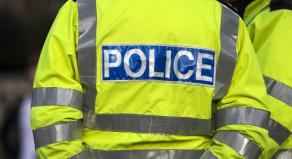 A stock image of a British police jacket