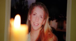 Photo of Lucie Blackman by candlelight