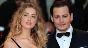 Amber Heard and Johnny Depp