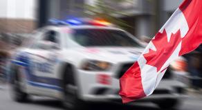 A Canadian police car