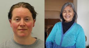 Jemma Mitchell (left) and Deborah Chong (right)