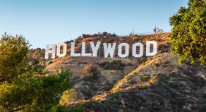 The Hollywod sign