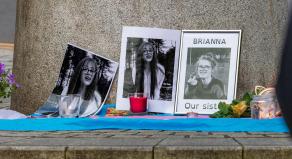 A vigil for Brianna Ghey