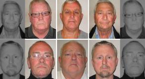 Mugshots of the Hatton Garden criminals