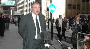 Colin Sutton speaks to the press