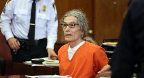 Rodney Alcala wears an orange jumpsuit during a court appearance
