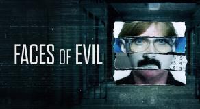 'FACES OF EVIL' - Different sections of killers' faces have been put together to make one image