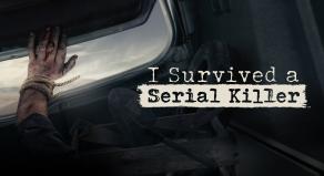 A victim's bloody hand pushes out from the boot of a car