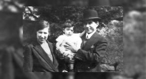 Buck Ruxton with his wife and their oldest daughter