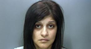 Zatoon Bibi's police mugshot