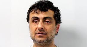 Rahim Mohammadi's police mugshot