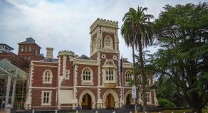 The Auckland High Court - a Tudor-style building