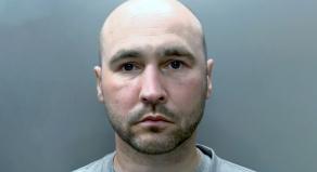Lee Kendall's police mugshot