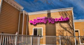 The exterior of the Moonlite BunnyRanch