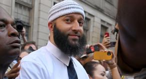 Adnan Syed leaves the courthouse after being released from prison