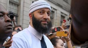 Adnan Syed leaves the courthouse after being released from prison