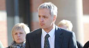 Robin Garbutt arriving at court