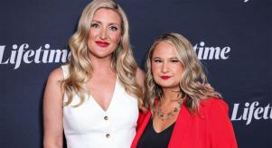 Melissa Moore poses for a photo with Gypsy Rose Blanchard