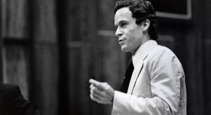 Ted Bundy speaking in court during his murder trial