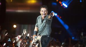 Bruce Springsteen performs in Brazil