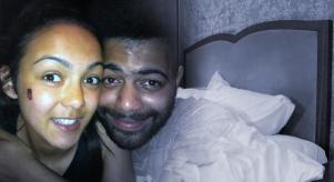 Khloemae Loy and her brother