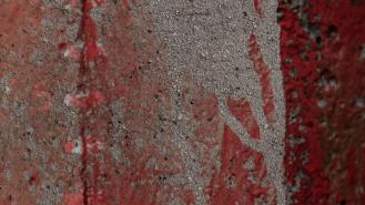 Blood stained wall