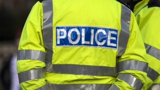 A stock image of a British police jacket