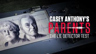 'Casey Anthony's Parents: The Lie Detector Test' - Illustration of Casey Anthony's parents drawn out on a lie detector test