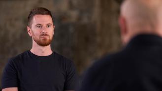 William Costello speaking to Ross Kemp