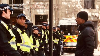 Police brutality in the US is a real issue. But Britain is not so innocent.