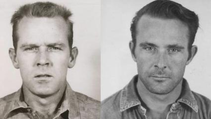 John Anglin (left) Clarence Anglin (right)