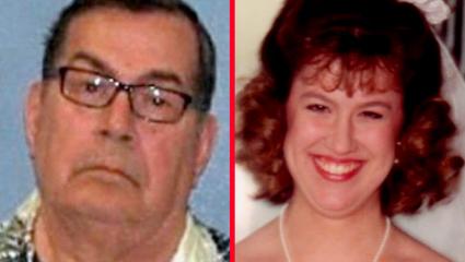 A photograph of Christine Metter and her father