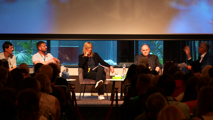 A photograph of the 'Inside the mind of a killer' session at CrimeCon UK 2021