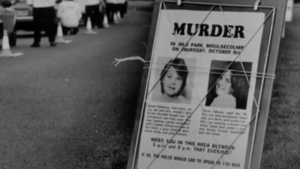 Peter James, Denise Mina, Mark Billingham and Douglas Skelton seated looking at the camera