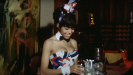 Waitress at a Playboy club