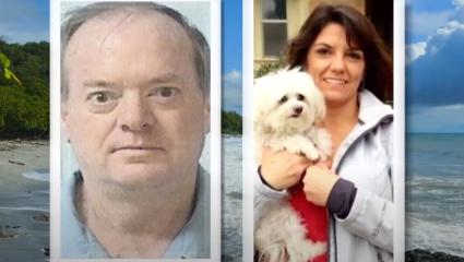 Side-by-side images of Brian and Carla Burns