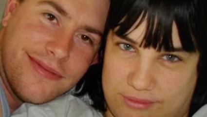 Kelly and George Worgan taking a selfie