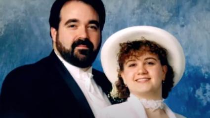 The Novaks' wedding photo