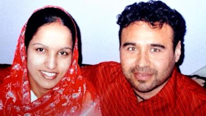 Lakhvinder Cheema and his partner