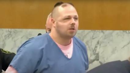 Joseph Christian shouting in court 