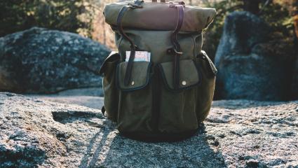 A stock photo of a backpack